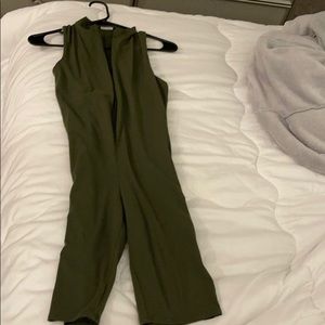 Olive jumpsuit